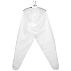 Брюки для прессотерапии р 54-56 (спанбонд 20гр, белые, с встроенными носочками)