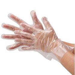 Купить Перчатки п/э размер L 100шт (50пар) Перчатки п/э размер L 100шт (50пар)