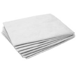 Простыня SMS 80х200 белые ПЛОТНЫЕ  (уп. 20шт.) (укладка нон-стоп)