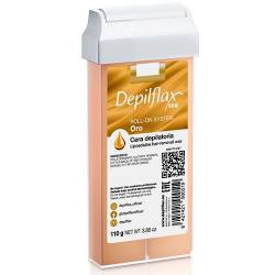 Купить Depilflax Воск для депиляции в картридже 110 гр. - Золотой Depilflax Воск для депиляции в картридже 110 гр. - Золотой