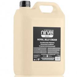 ROYAL JELLY Cream moisturizing conditioner/ Кондиционер увлажняющий с пчелинным маточным молочком для окрашенных волос  5л NIRVEL