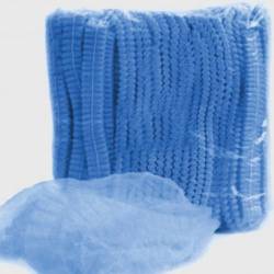 Шапочка шарлотта  - ГОЛУБАЯ (уп. 100 шт.)