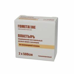 Лейкопластырь 2х500 на полимерной основе карт. уп. (Кометаline)
