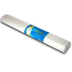 Пеньюар п/э 100*140 прозрачный White line №50 рулон